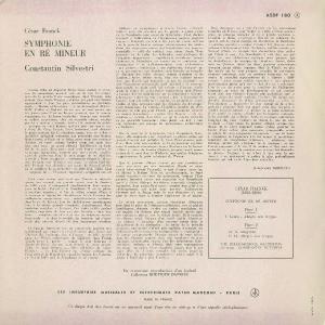 <中古クラシックLPレコード>フランク:交響曲ニ短調の詳細画像1