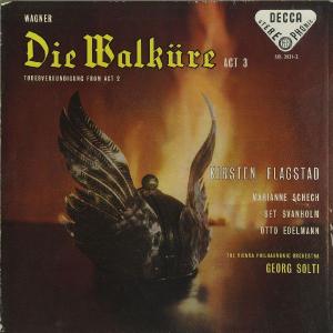 ＜中古クラシックLPレコード＞ワーグナー：「ワルキューレ」第３幕，第２幕〜死の告知