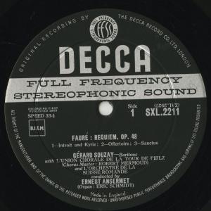 <中古クラシックLPレコード>フォーレ:レクイ...の詳細画像2