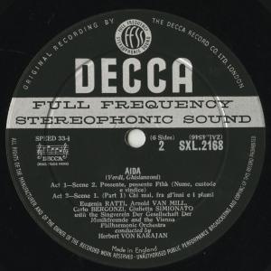 <中古クラシックLPレコード>ヴェルディ:アイ...の詳細画像2