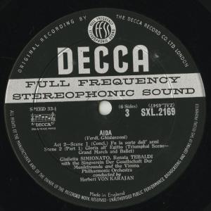 <中古クラシックLPレコード>ヴェルディ:アイ...の詳細画像3