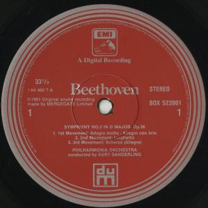 <中古クラシックLPレコード>ベートーヴェン:...の詳細画像2