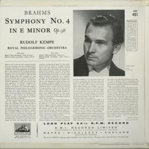 <中古クラシックLPレコード>ブラームス:交響...の詳細画像1