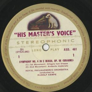 <中古クラシックLPレコード>ブラームス:交響...の詳細画像2