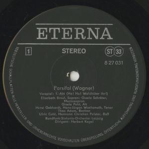 <中古クラシックLPレコード>ワーグナー:パル...の詳細画像2