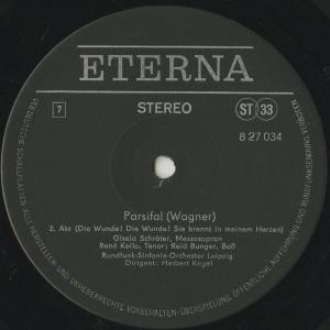 <中古クラシックLPレコード>ワーグナー:パル...の詳細画像5