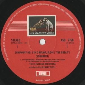 <中古クラシックLPレコード>シューベルト:交...の詳細画像2