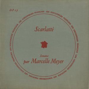 ＜中古クラシックLPレコード＞スカルラッティ：ピアノ・ソナタ（13曲）/Ｍ．メイエル（pf）/仏DF：DF 15