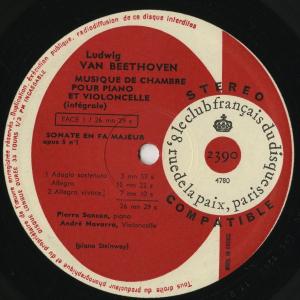 <中古クラシックLPレコード>ベートーヴェン:...の詳細画像2