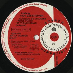 <中古クラシックLPレコード>ベートーヴェン:...の詳細画像3