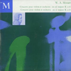 ＜中古クラシックLPレコード＞モーツァルト：ヴァイオリン協奏曲3番，4番/Ｐ．マカノヴィツキー（vn）Ｋ．リステンパルト/仏クラブ・フランセ：266