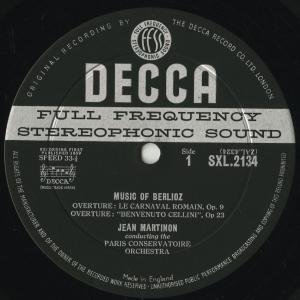 <中古クラシックLPレコード>ベルリオーズ:ハ...の詳細画像2