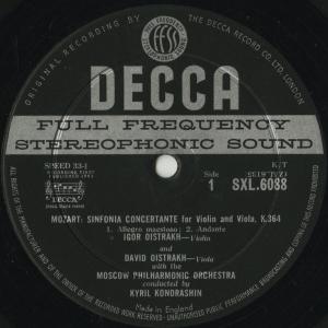 <中古クラシックLPレコード>モーツァルト:協...の詳細画像2