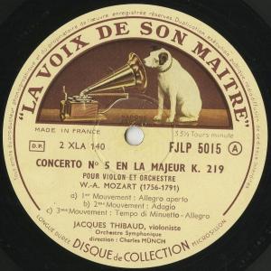 <中古クラシックLPレコード>モーツァルト:ヴ...の詳細画像2