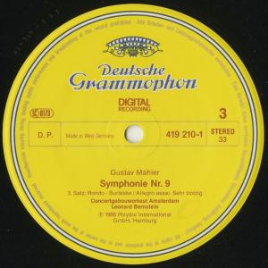 <中古クラシックLPレコード>マーラー:交響曲...の詳細画像4