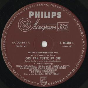 <中古クラシックLPレコード>モーツァルト:コ...の詳細画像3