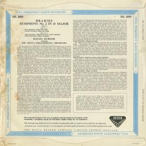 <中古クラシックLPレコード>ブラームス:交響...の詳細画像1