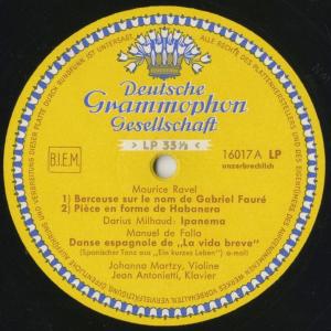 <中古クラシックLPレコード>ラヴェル:フォー...の詳細画像2