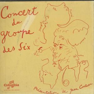 ＜中古クラシックLPレコード＞「フランス六人組・作品集」/Ｇ.ツィピーヌ指揮パリ音楽院ｏ.　Ｊ.コクトー（ｎａｒ）Ｄ.デュヴァル（ｓ）他