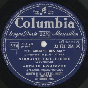 <中古クラシックLPレコード>「フランス六人組...の詳細画像3