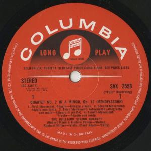 <中古クラシックLPレコード>メンデルスゾーン...の詳細画像2