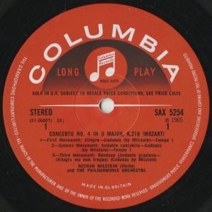 <中古クラシックLPレコード>モーツァルト:ヴ...の詳細画像2