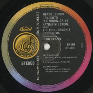 <中古クラシックLPレコード>メンデルスゾーン...の詳細画像2