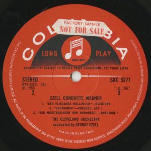 <中古クラシックLPレコード>ワーグナー:序曲...の詳細画像2