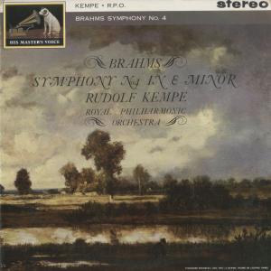 ＜中古クラシックLPレコード＞ブラームス：交響曲4番Op.98/Ｒ.ケンペ指揮ロイヤルｐｏ./英HMV：ASD 461