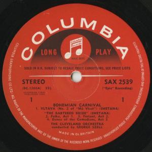 <中古クラシックLPレコード>「ボヘミアン・カ...の詳細画像2
