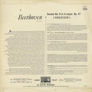 <中古クラシックLPレコード>ベートーヴェン:...の詳細画像1