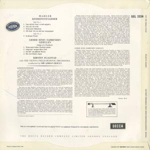 <中古クラシックLPレコード>マーラー:亡き子...の詳細画像1