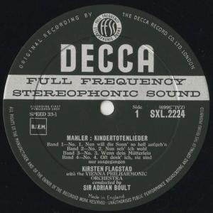 <中古クラシックLPレコード>マーラー:亡き子...の詳細画像2