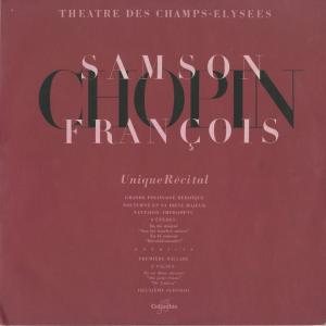＜中古クラシックLPレコード＞ショパン：英雄ポロネーズ，幻想即興曲，バラード1番，スケルツォ2番，練習曲（4曲），ワルツ，他/Ｓ.フランソワ（ｐｆ）