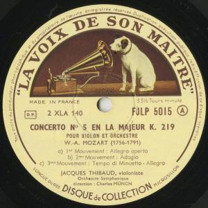 <中古クラシックLPレコード>モーツァルト:ヴ...の詳細画像2