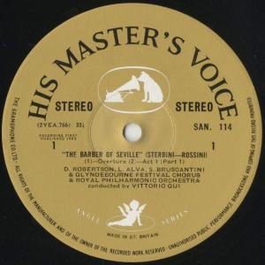 <中古クラシックLPレコード>ロッシーニ:セビ...の詳細画像2