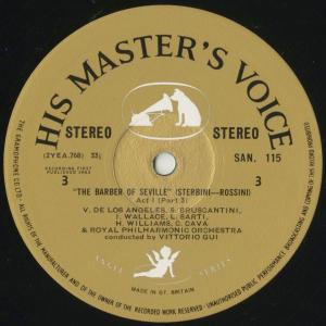 <中古クラシックLPレコード>ロッシーニ:セビ...の詳細画像3