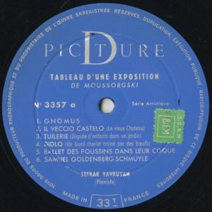 <中古クラシックLPレコード>ムソルグスキー:...の詳細画像2