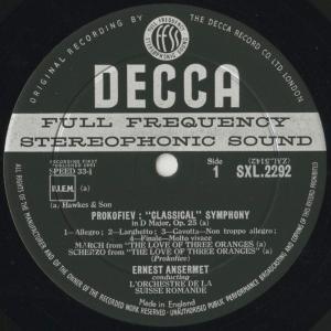 <中古クラシックLPレコード>プロコフィエフ:...の詳細画像2