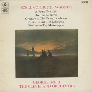 ＜中古クラシックLPレコード＞ワーグナー：序曲・前奏曲集/Ｇ.セル指揮クリーブランドｏ./英COLUMBIA：SAX 5277