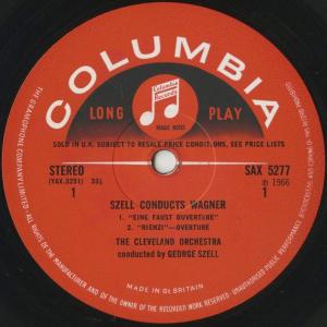 <中古クラシックLPレコード>ワーグナー:序曲...の詳細画像2