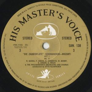 <中古クラシックLPレコード>モーツァルト:魔...の詳細画像3