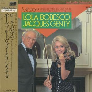 ＜中古クラシックLPレコード＞モーツァルト：ヴァイオリン・ソナタ28番K.304，34番K.378，40番K.454/Ｌ.ボベスコ（ｖｎ）Ｊ.ジャンティ（ｐｆ）/30PC 16