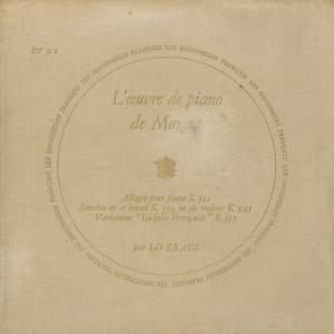 <中古クラシックLPレコード>モーツァルト:ピア...の商品画像