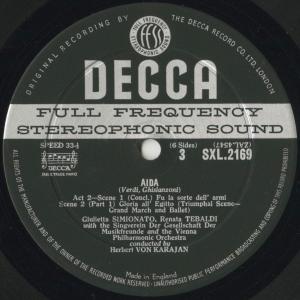 <中古クラシックLPレコード>ヴェルディ:アイ...の詳細画像4