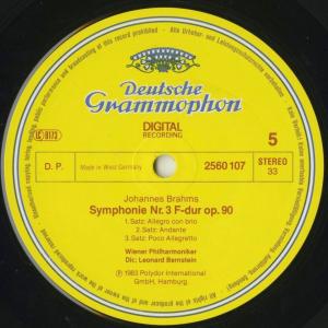 <中古クラシックLPレコード>ブラームス:交響...の詳細画像5
