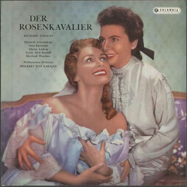 ＜中古クラシックLPレコード＞リヒャルト・シュトラウス：ばらの騎士/H.v.カラヤン指揮フィルハーモ...