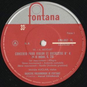 <中古クラシックLPレコード>モーツァルト:ヴ...の詳細画像2