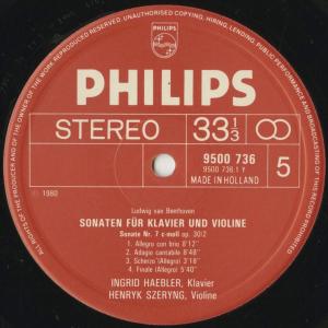<中古クラシックLPレコード>ベートーヴェン:...の詳細画像5