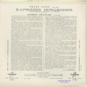 <中古クラシックLPレコード>リスト:ハンガリ...の詳細画像5